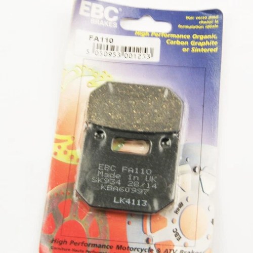 Brake Pads Disc Std SEMI-METAL, Ebc FA110