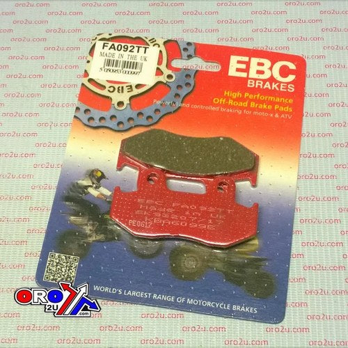 Brake Pads Ebc FA92TT, Made in the UK, FA092