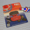 Brake Pads Std FA497TT Ebc 39-497