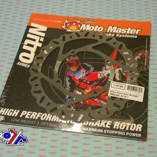 Disc Brake Front Suzuki RMZ250 19-24, RMZ450 18-24, MOTO-MASTER 110726
