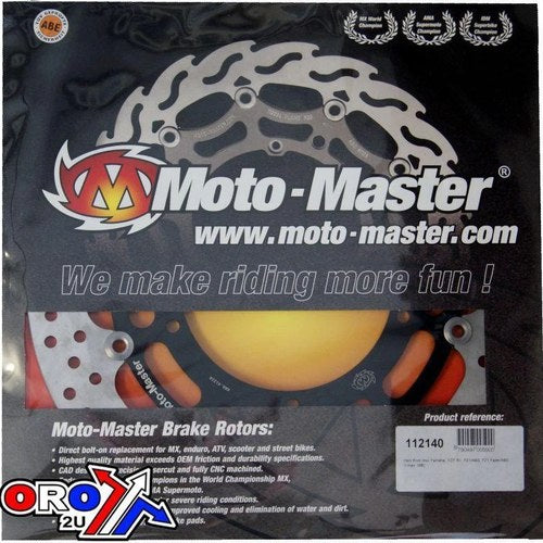 Disc Brake Front, MOTO-MASTER 112140 Yamaha YZF-R1 04-19, R6 17-19, MT10 16-19