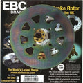 Disc Brake Rear Yamaha YFM350FX 95-05, YFZ350 Banshee 88-01 Ebc, Ebc MD6053D