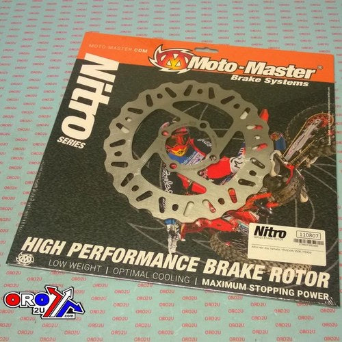Disc Brake Rear Yamaha YFZ450 04-05, YFM250R 08-13, MOTO-MASTER Nitro