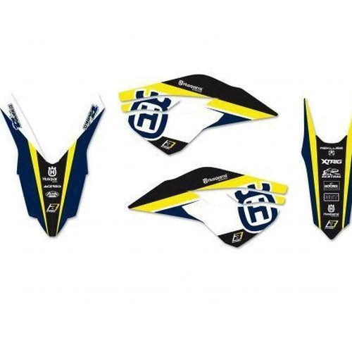 Husqvarna FC250-450 14-15, TC125 14-15, TC250 14-16 DREAM4 Decal Kit, Blackbird