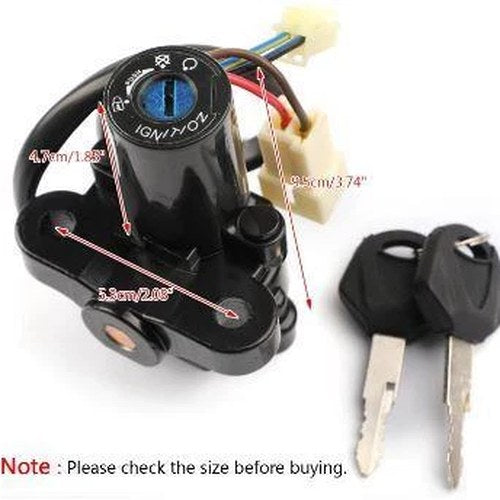 Ignition Switch Yamaha YZF-R6 03-11, R1 02-03/07-11, FJR1300 01-10, XJ6 09-16
