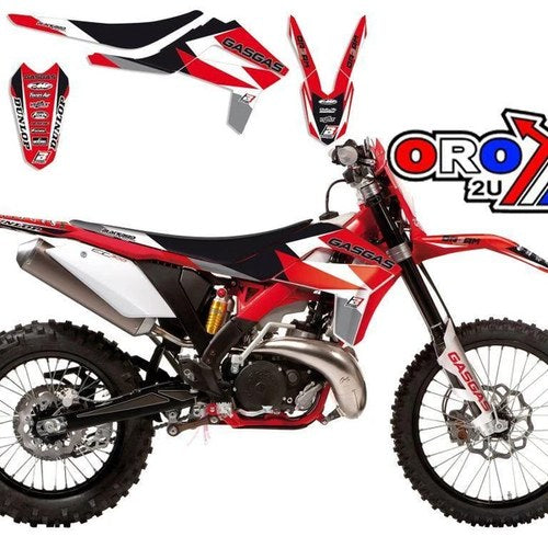 GASGAS EC125-300 12-17, EC-F250-450 14-17 DREAM-3 Full Team Kit, Blackbird