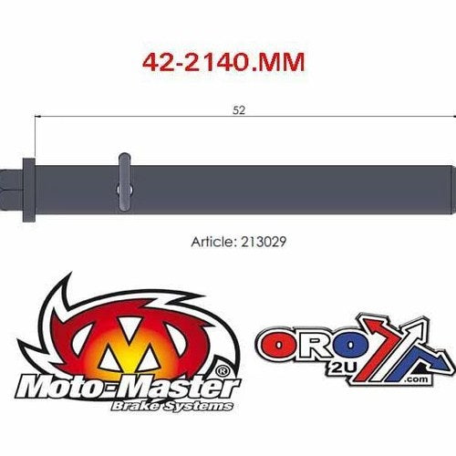 Brake Pad Pin Rear Kawasaki ZX6R 95-12, ER-6 06, KLE650 06, ZX9R 94-03