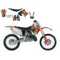 Honda CR125 1993-1997, CR250 1992-1996 Arma Energy Decal Kit, Blackbird