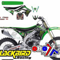 Kawasaki KX-F450 2012-2015 Monster Energy Full Decal Kit, Blackbird