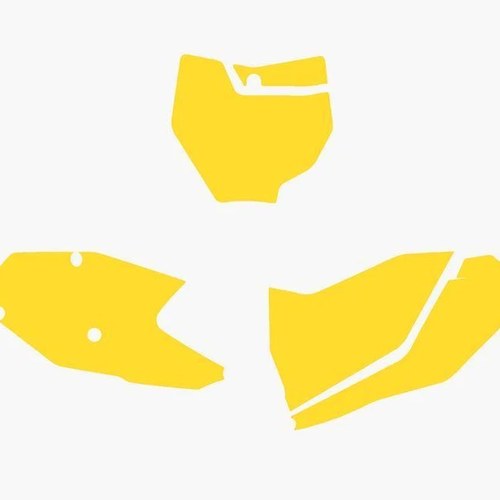 Yellow Backgrounds KTM SX 125-250 2016-2018, SX-F 250-450 2016-2018