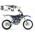 Yamaha YZ-F250/450 2003-2005 Arma Energy Decal Kit, Blackbird