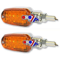 Universal Indicators Aluminum Polished, LED, E Marked, 2 Wire