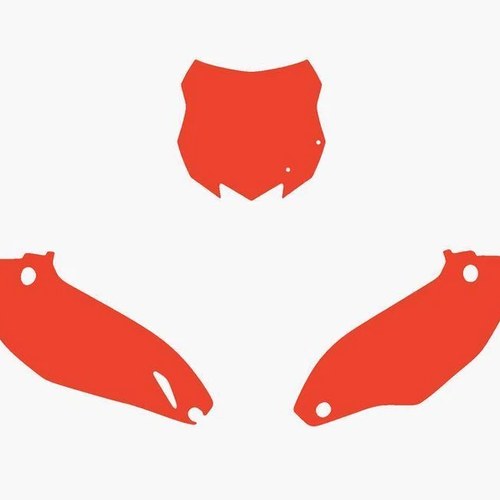Red Backgrounds Kawasaki KX250F 2013-2016, KX450F 2013-2015