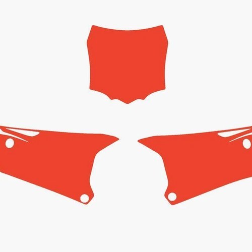 Red Backgrounds Kawasaki KX85 2014-2020, KX100 2014-2020
