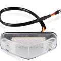 Red LED Rear Light with Clear Lens, Honda CRF250 CRF450