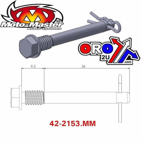 Brake Pad Pin Rear KTM SX65 09, SX85 03-10, SX105 06-10