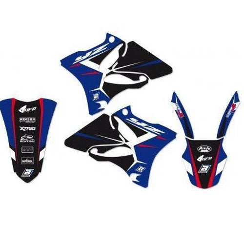 Yamaha YZ125/250 2002-2014 Dream 4 Decal Kit, Blackbird