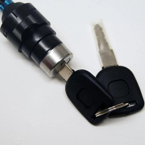 Universal 4 Wire Ignition Switch, Single Bolt Mount