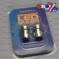 LED Bulb 12V White BA15S 5-LEDS, Indicator Bulb
