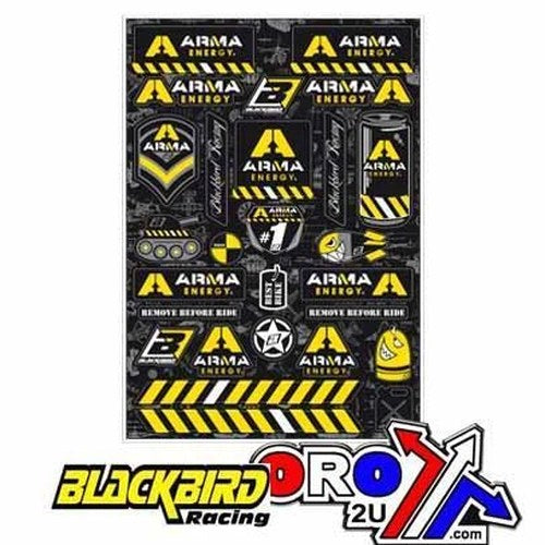 Arma Energy Sticker Sheet, PRE-CUT