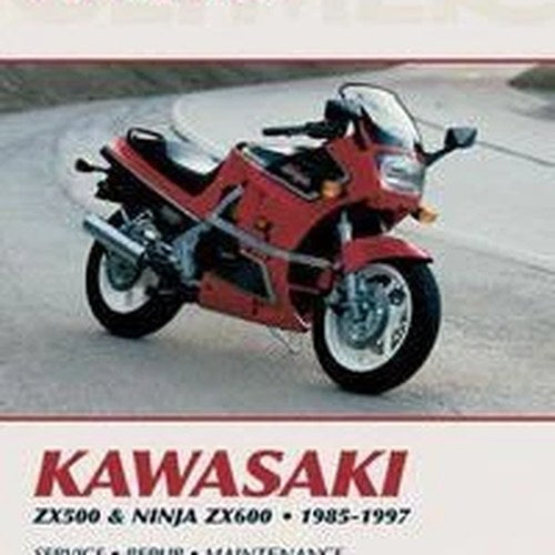Clymer Manual Kawasaki (GPZ) ZX500 & 600 Ninja1985-1997