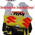 Suzuki RM125 1996-1998 Rad Tank Stickers