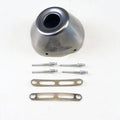 Fmf Powercore 2.1 Replacement End Cap, Stainless