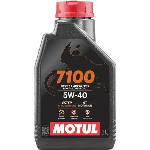 Motul 7100 5W40 100% Synthetic Motor Oil - 1 Liter 104086