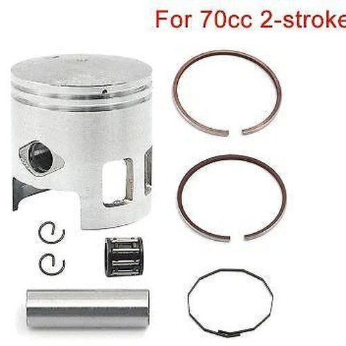 Piston Kit 47mm Yamaha Minarelli, Fits for 2 stroke 50cc Jog, Bop, Aerox, neo's