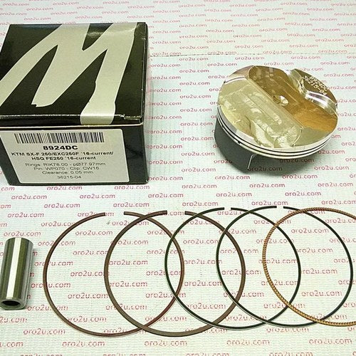 Wossner 78mm HC Piston Kit C, KTM 250 SX-F/XC-F 16-22, Husqvarna FC250 16-22