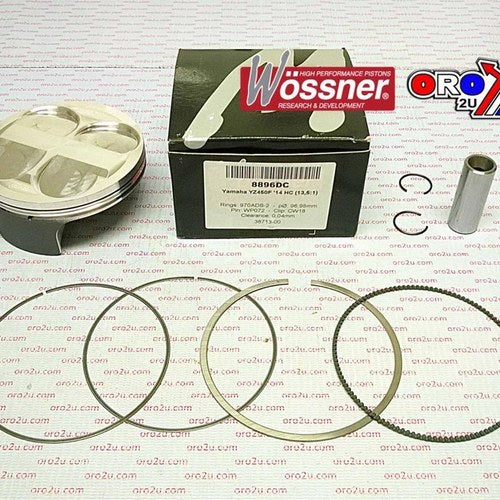 Wossner 77mm Piston Kit Yamaha YZ450F 14-18, WR450F 16-18, YZ450FX 16-18