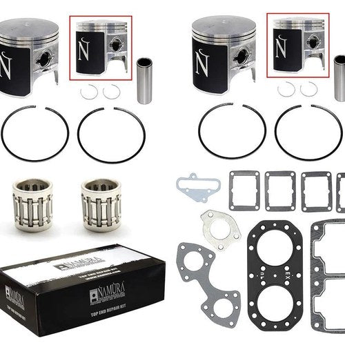 Top End Kit, 76.5mm Kawasaki 650 SC 91-95, SX 87-93, TS 89-96, X2 86-95