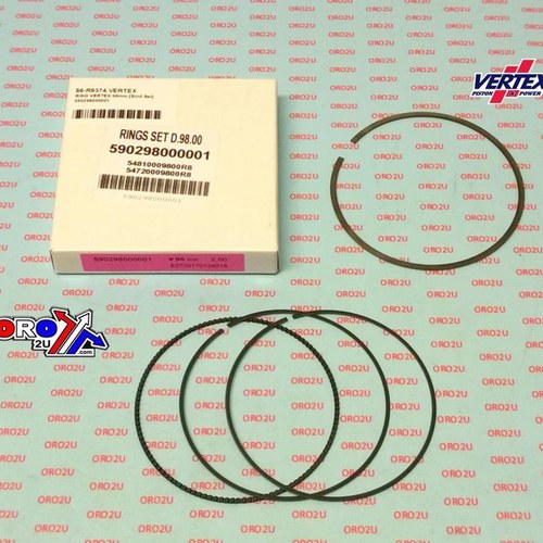 Vertex Piston Ring 98mm Yamaha YZ450F 03-13, WR450F 03-15, YFZ450 04-17