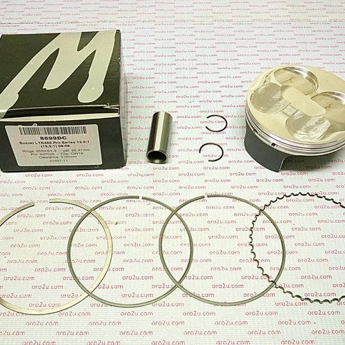 Wossner 100mm Forged Piston Kit Suzuki LT-R450 2006-2009, 13.3:1 Comp