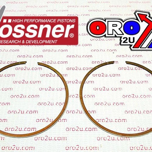 Wossner Piston Rings 66.4mm Kawasaki KX250 92-09, Suzuki RM250 96-08