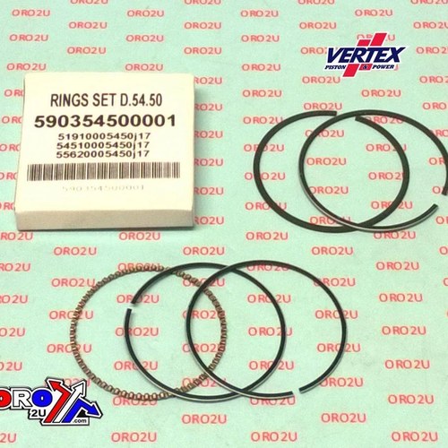 Vertex Piston Ring 54.5mm Beta 125 RR 2006-2012, Cabellero 2007-2009