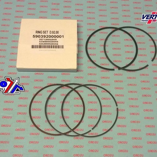 Vertex Piston Ring 92mm Kawasaki KFX400 2003-2006, KLX400 2003-2004