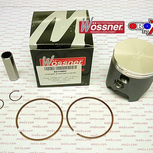 Wossner 72mm Piston Kit C, KTM 300 Exc 2004-2016, 300 XC 2008-2016