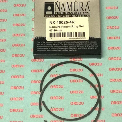 Piston Ring 67.4mm Honda CR250 1997-2007, Suzuki RM250 1996-2008