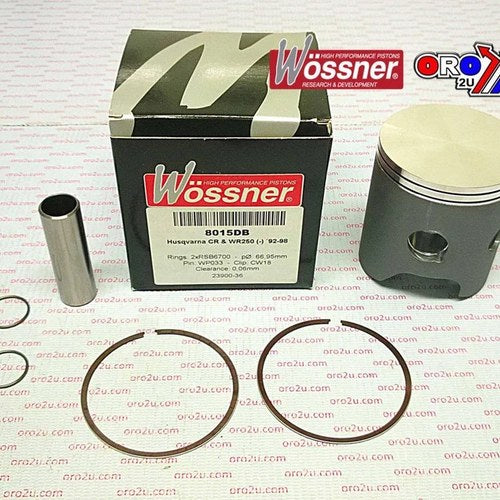 Wossner 68mm Piston Kit Husqvarna CR250 92-98, WR250 92-98