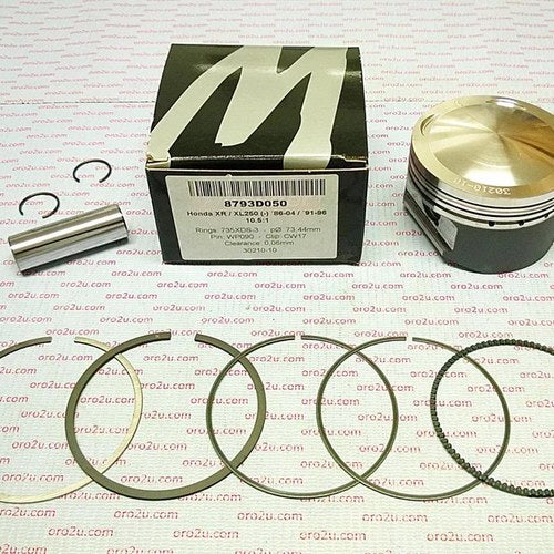 Wossner 77mm Forged Piston Kit Honda XR250/L/R 1986-2004