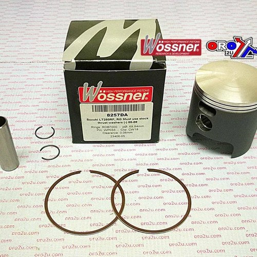 Wossner 71.5mm Forged Piston Kit Suzuki LT250R 1985-1986