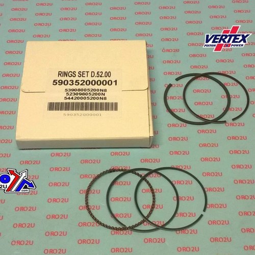 Vertex Piston Ring 52mm Fantic Caballero 125 2008-2010