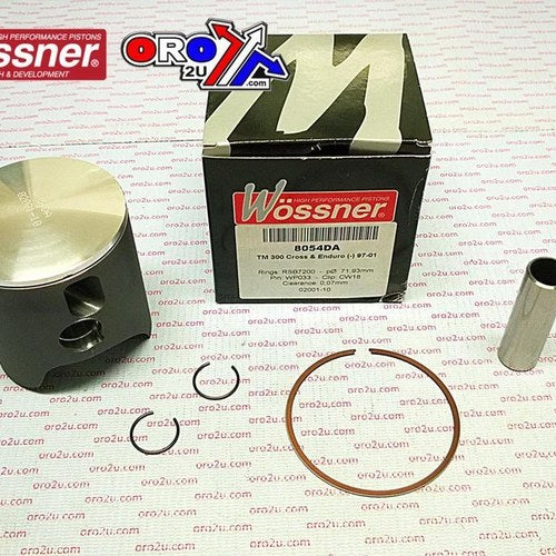 Wossner 71.95mm Piston Kit C, All TM 300 2t 1997-2009