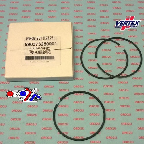 Vertex Piston Ring 73.3mm Kymco 250 ATV/UTV 2003-2006