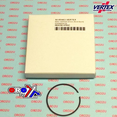 Vertex Piston Ring 47.5mm Yamaha YZ85 2019-2023