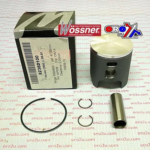 Wossner 47.5mm Piston Kit Honda CR80 1986-2002