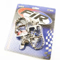 Stainless Steel Foot Pegs Suzuki RM-Z250 2007-2009, RM-Z450 2005-2007