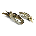 Fir Titanium Foot Pegs Kawasaki KX250F 2009-2024, KX450F 2009-2023