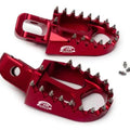 Fir Red Alloy Foot Pegs Beta RR250-480 2020-2024
